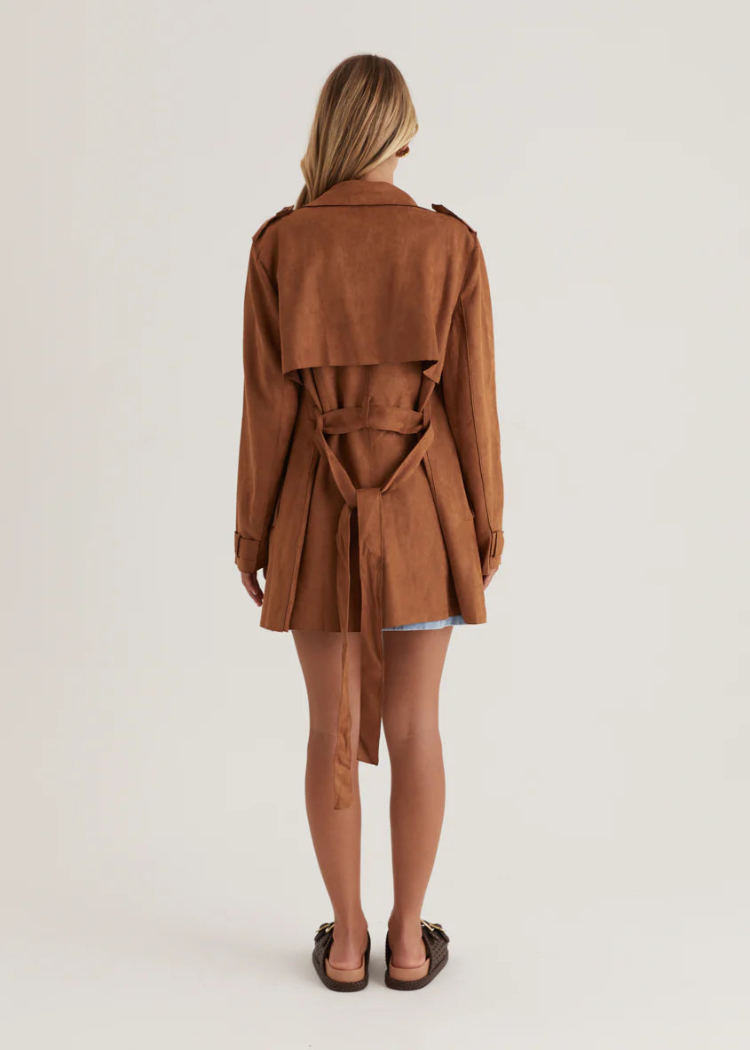 Lexington Suede Jacket - Tan