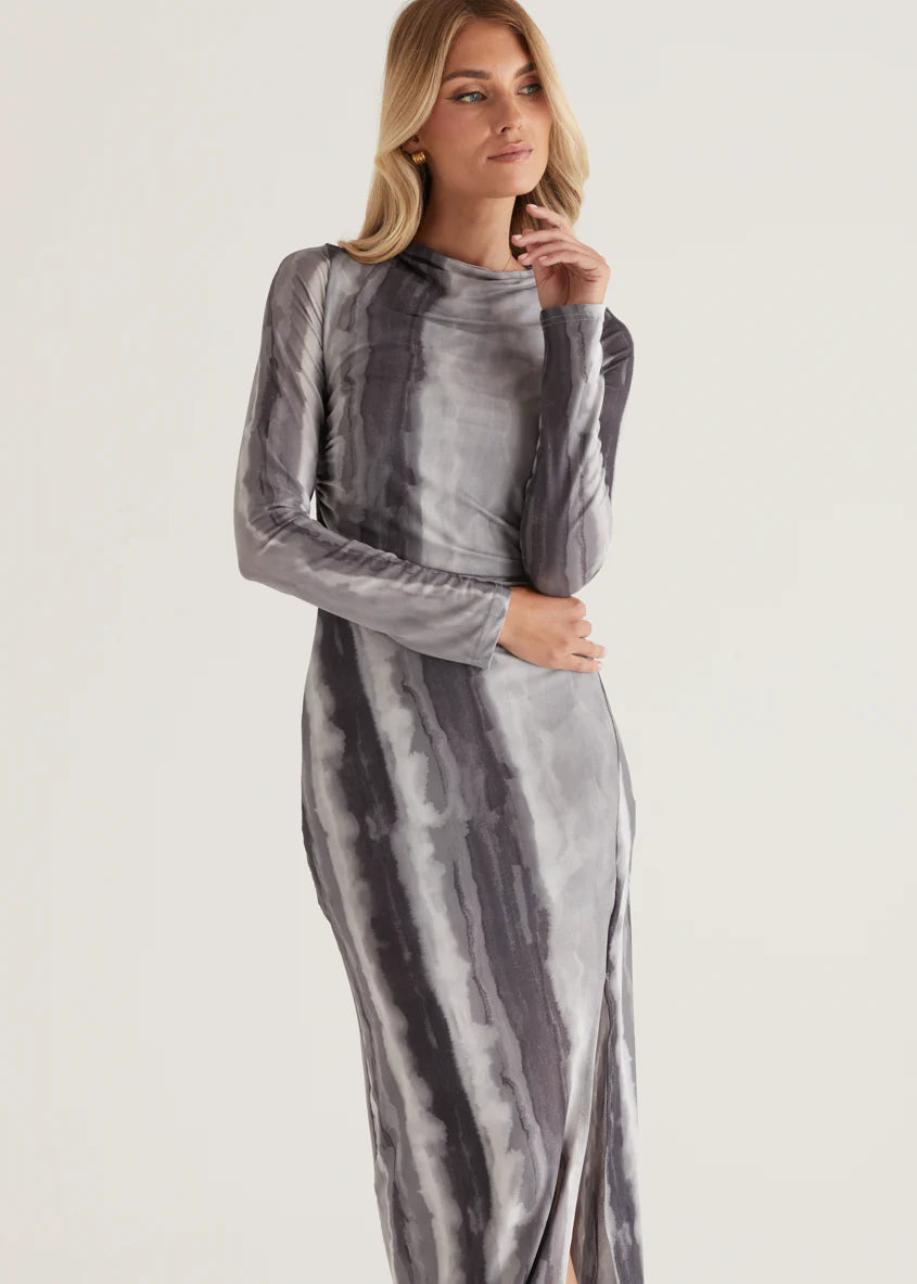 Bambina Maxi Dress - Horizon Black