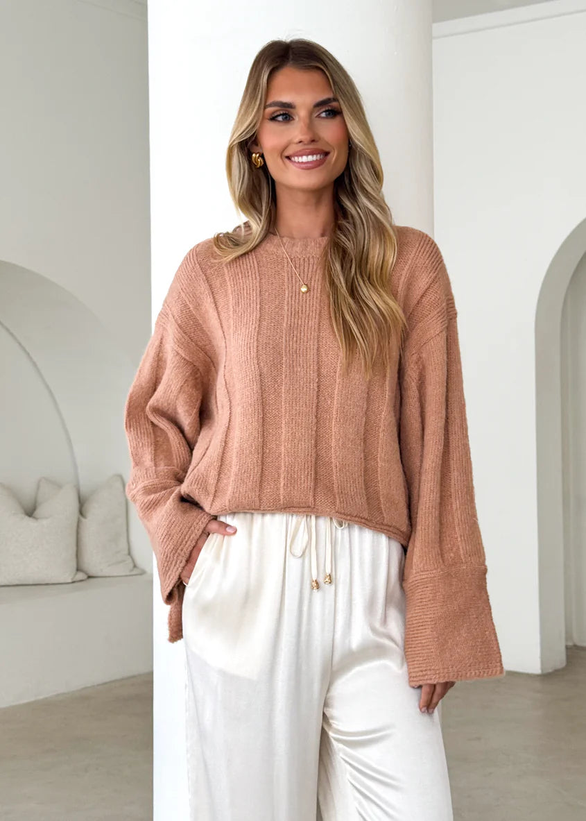 Adnorra Sweater - Rose