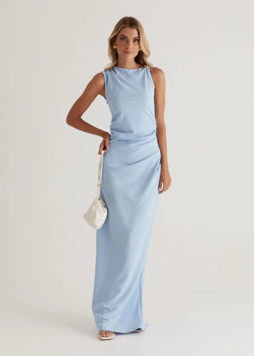 Liv Maxi Dress - Sky Blue