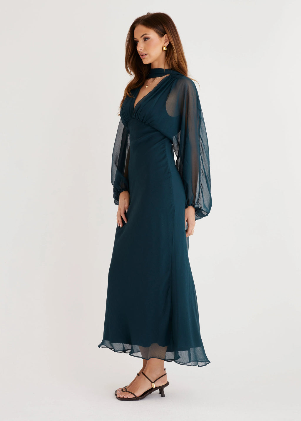 Rosabella Maxi Dress - Teal