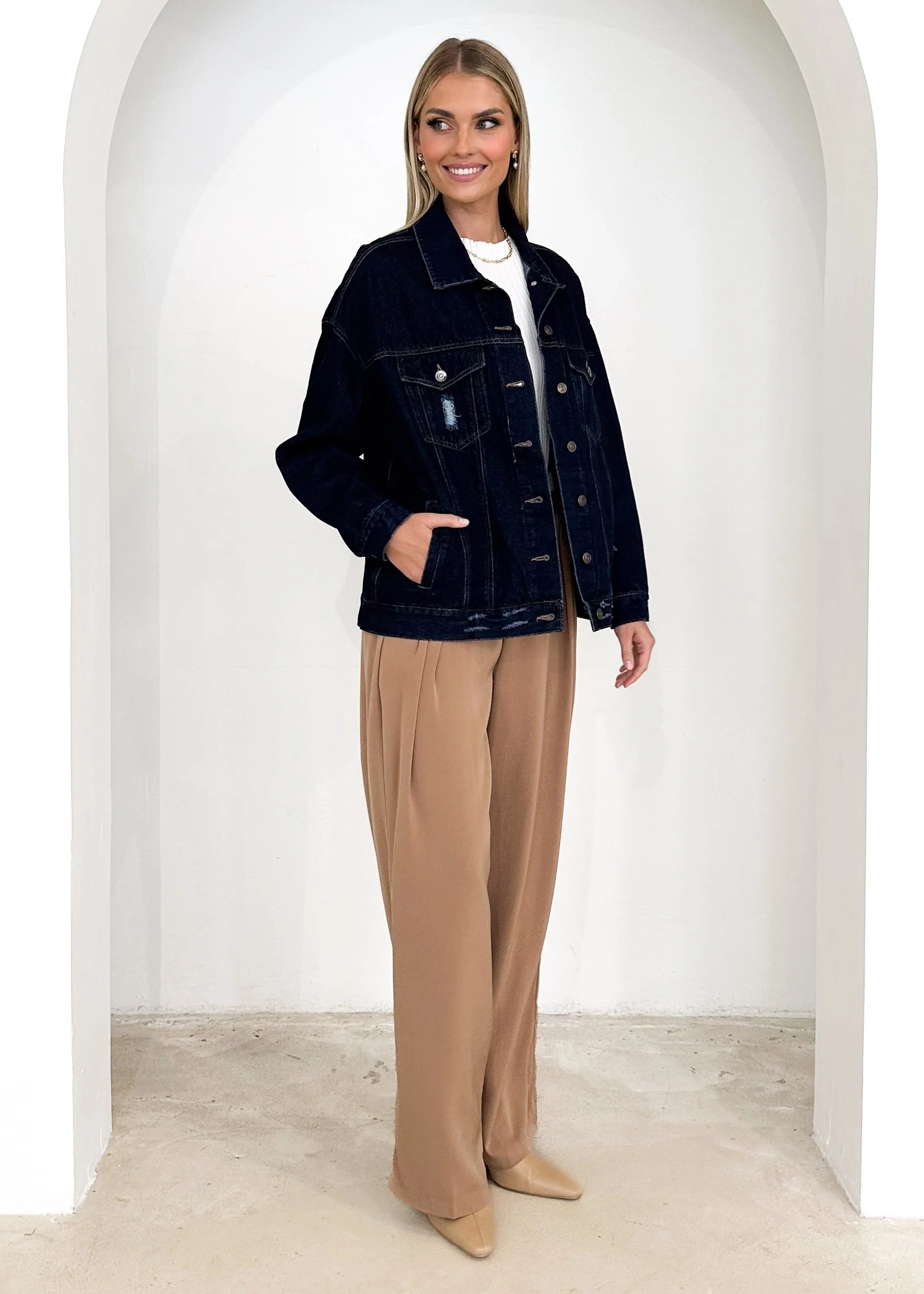 Jemma Denim Jacket - Indigo