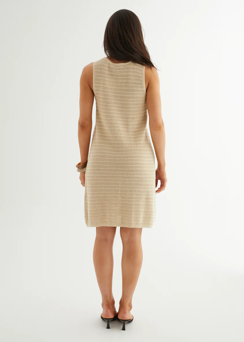 Kerena Knit Dress - Natural