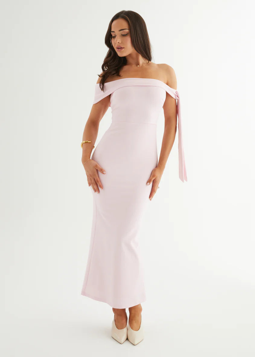 Maleka Maxi Dress - Blush