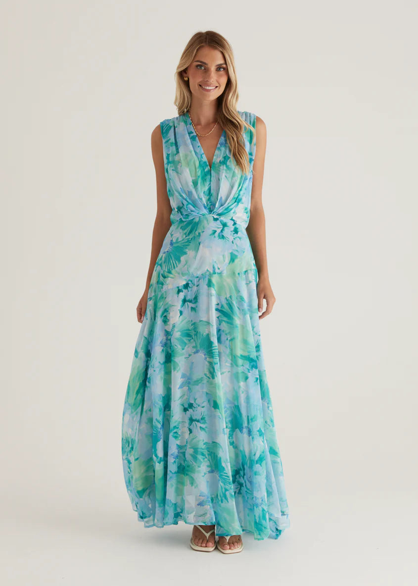 Amoureux Maxi Dress - Mint Ziah