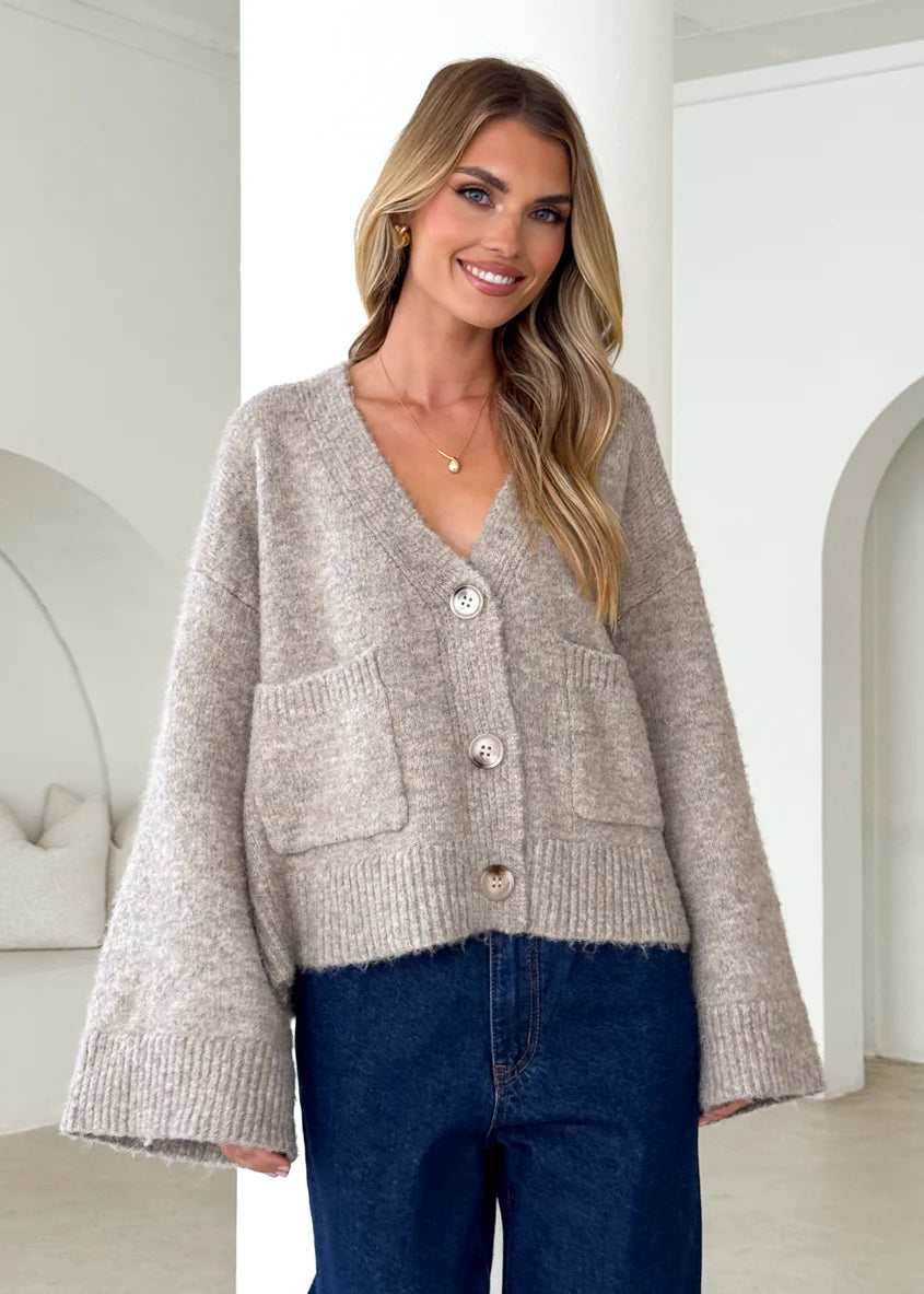 Reyna Sweater - Mushroom