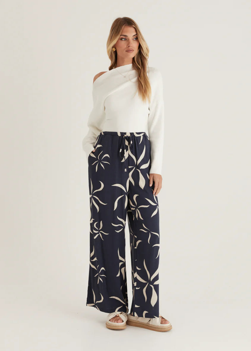 Hunter Pants - Navy Ayana