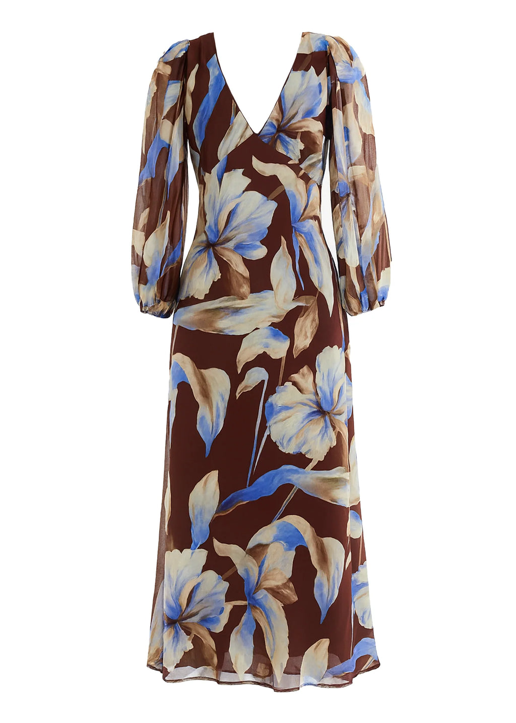 Mendez Maxi Dress - Burgundy Anya