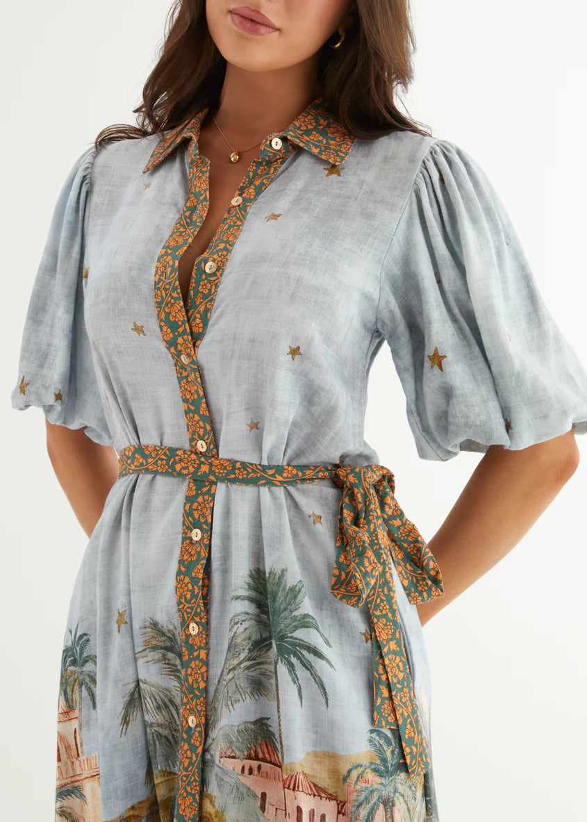 Arabella Maxi Dress - Desert Mirage