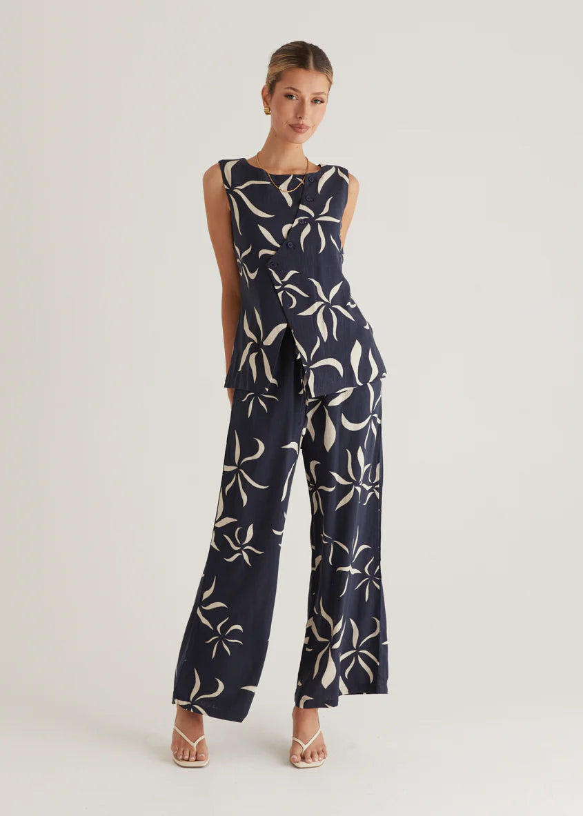 Hunter Pants - Navy Ayana