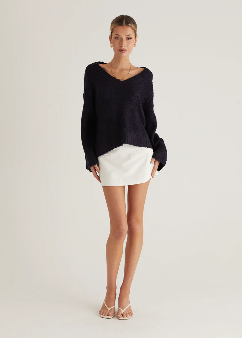 Shanti Sweater - Navy