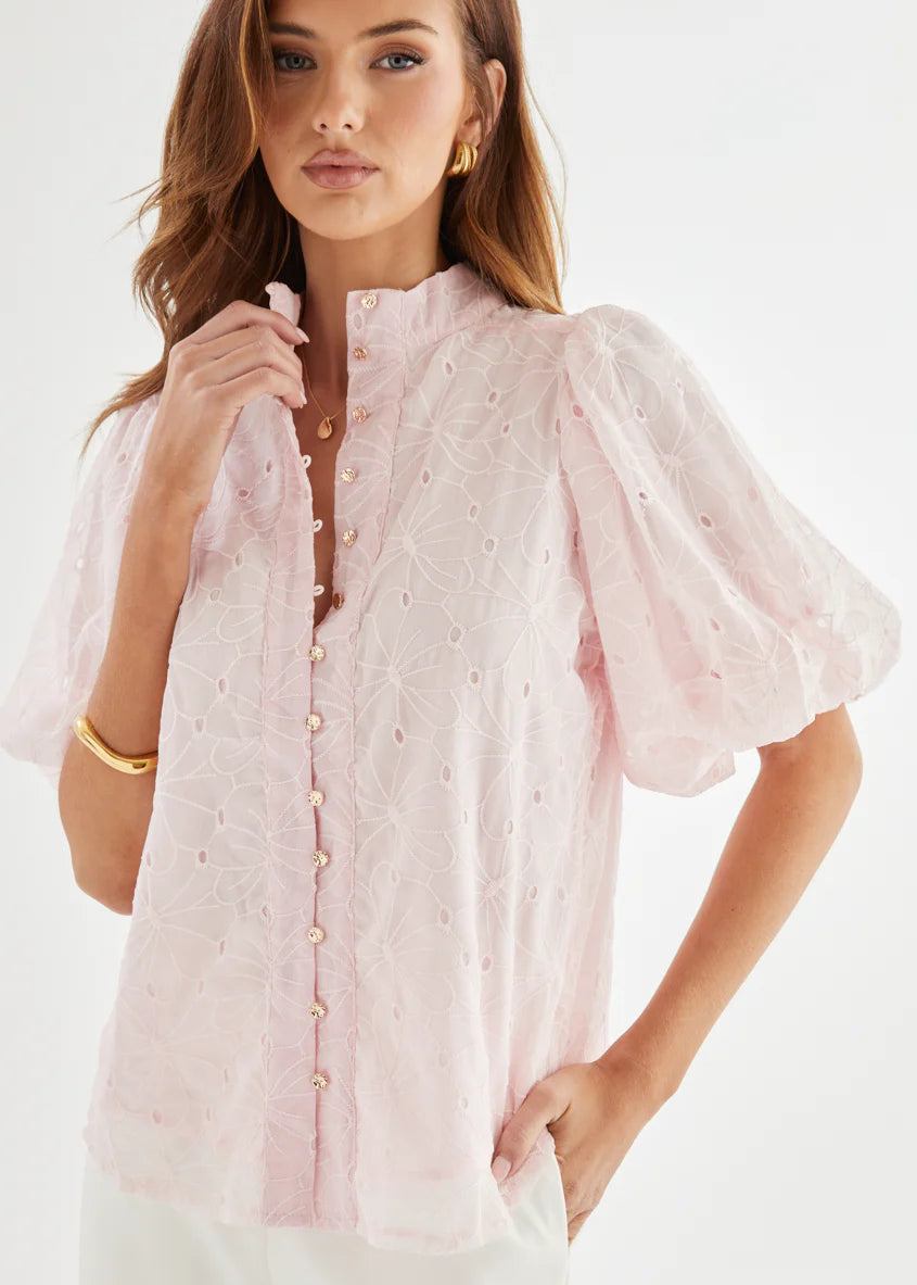 Middleton Blouse - Pink