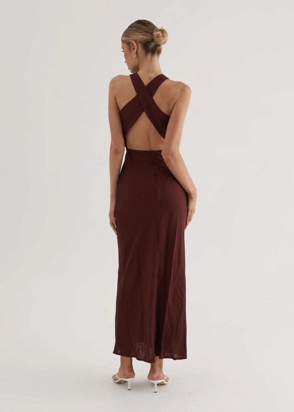 Renata Maxi Dress - Wine