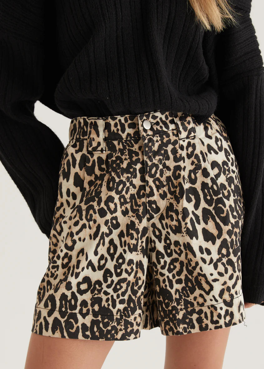 Annabelle Shorts - Leopard