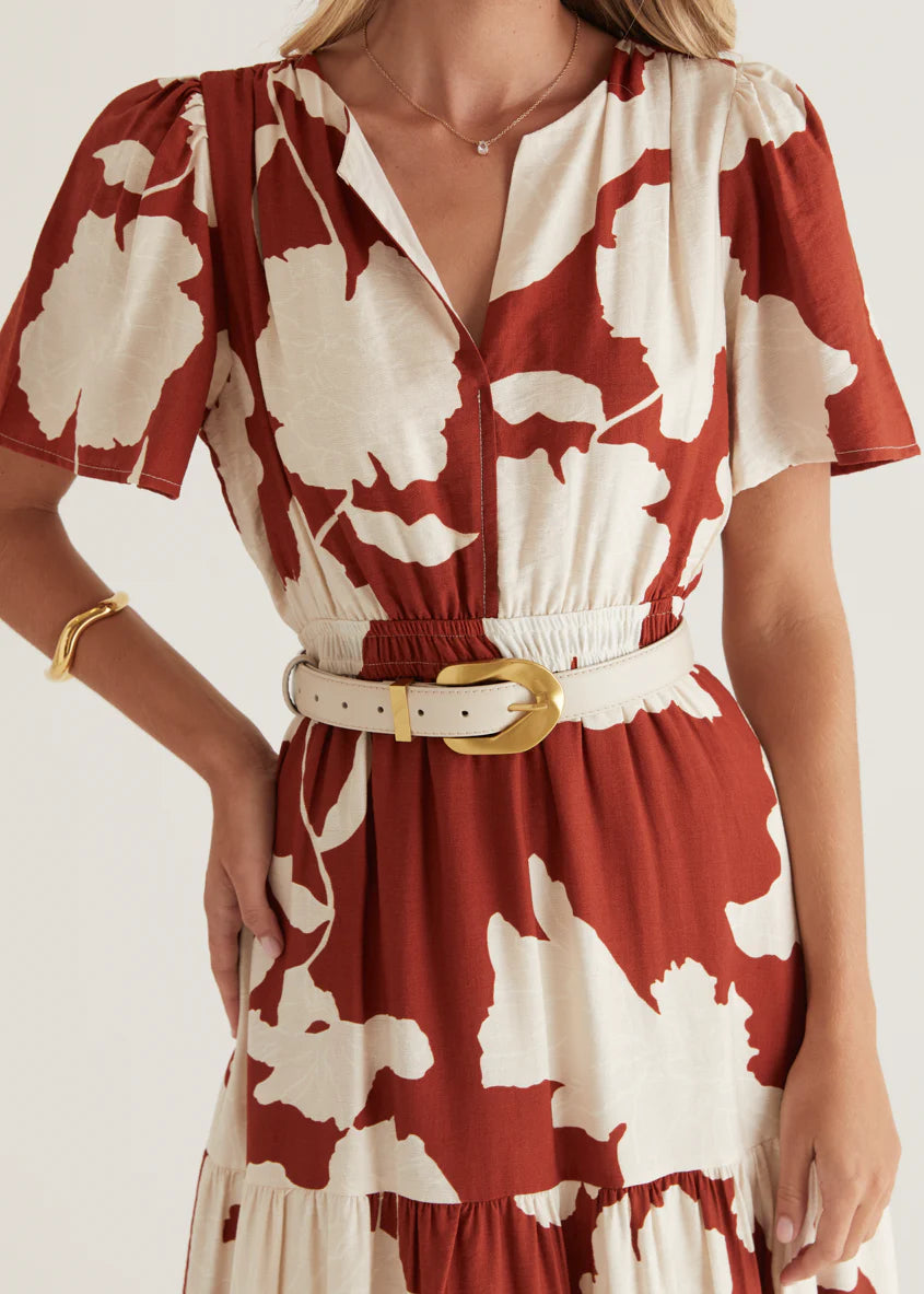 Katherine Maxi Dress - Auburn Floral