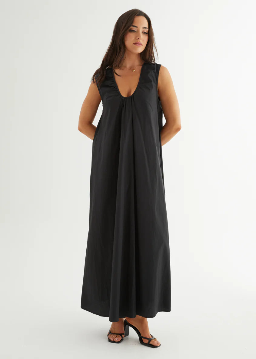 Casandra Maxi Dress - Black
