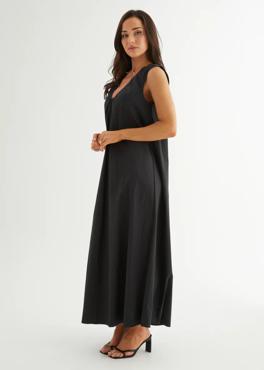 Casandra Maxi Dress - Black
