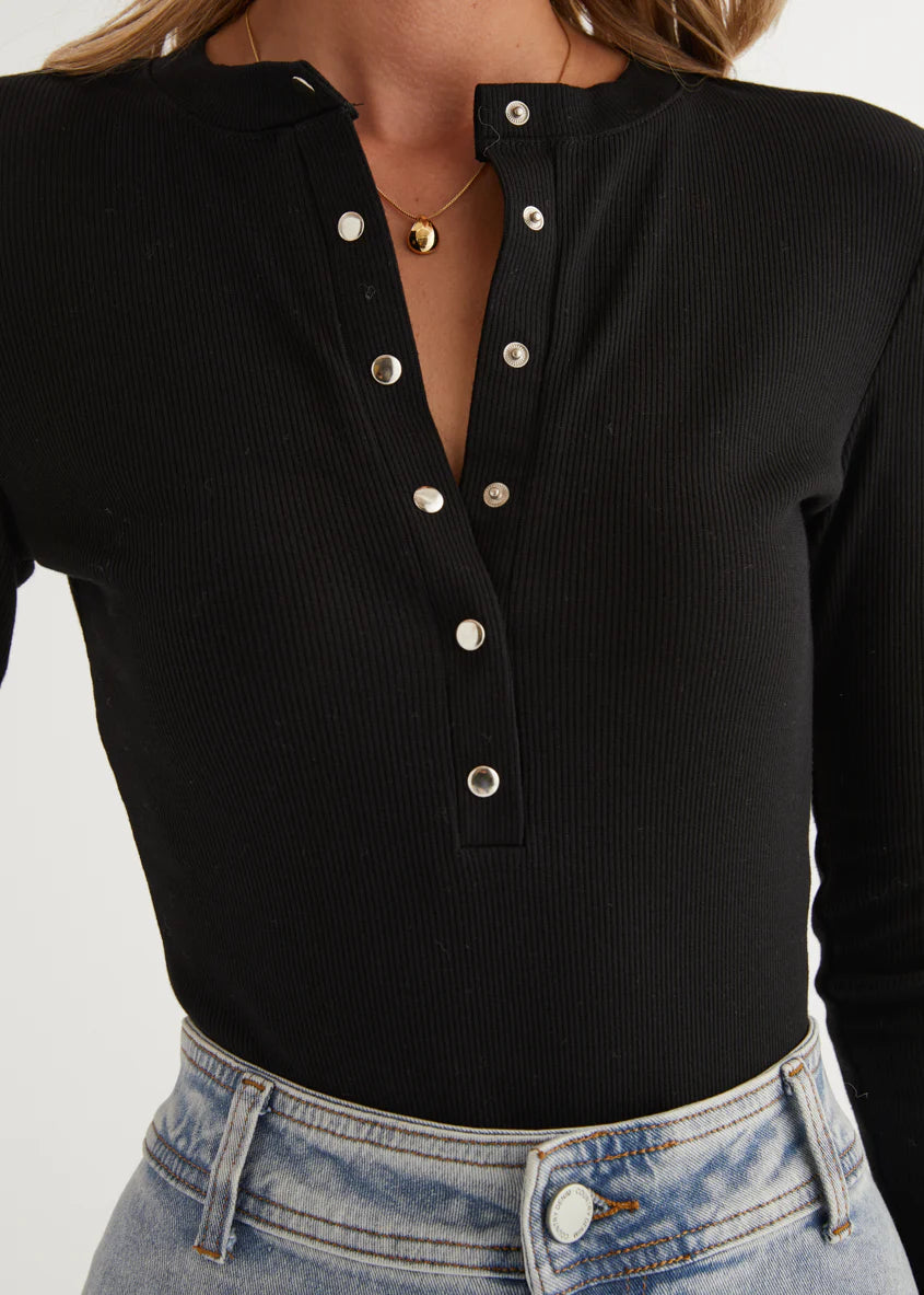 Arya Bodysuit - Black