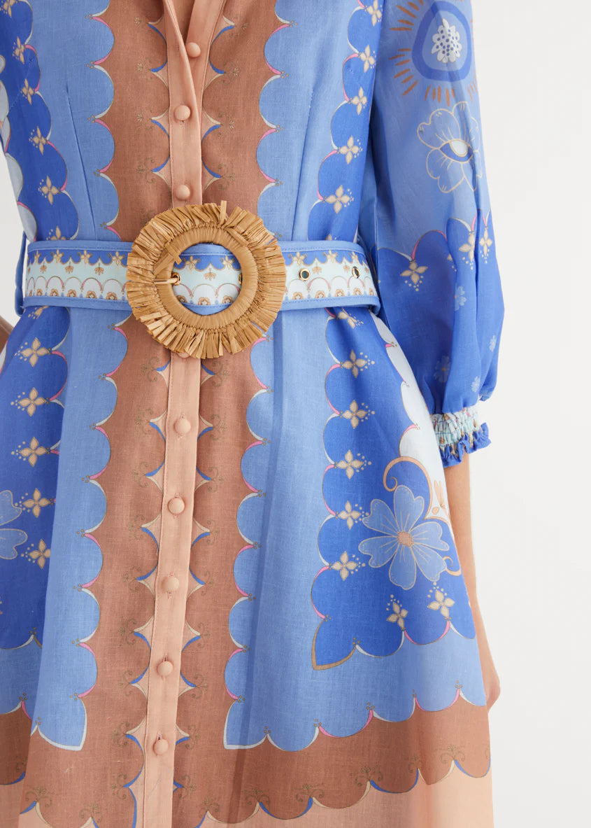 Angelica Dress - Blue Moon