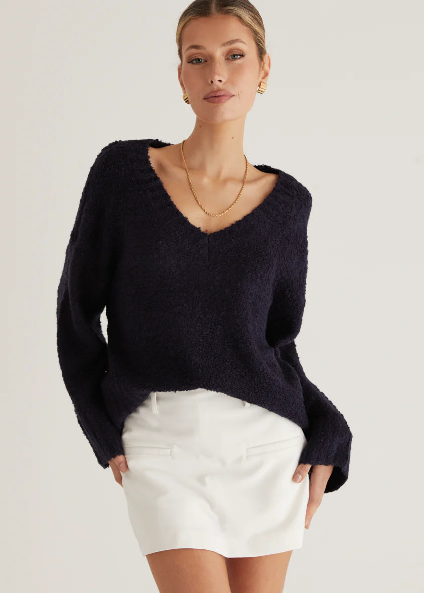 Shanti Sweater - Navy
