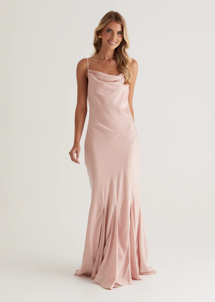 Zita Maxi Dress - Blush