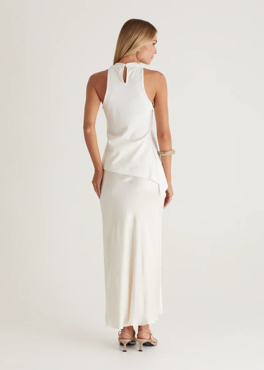 Vera Maxi Skirt - Cream