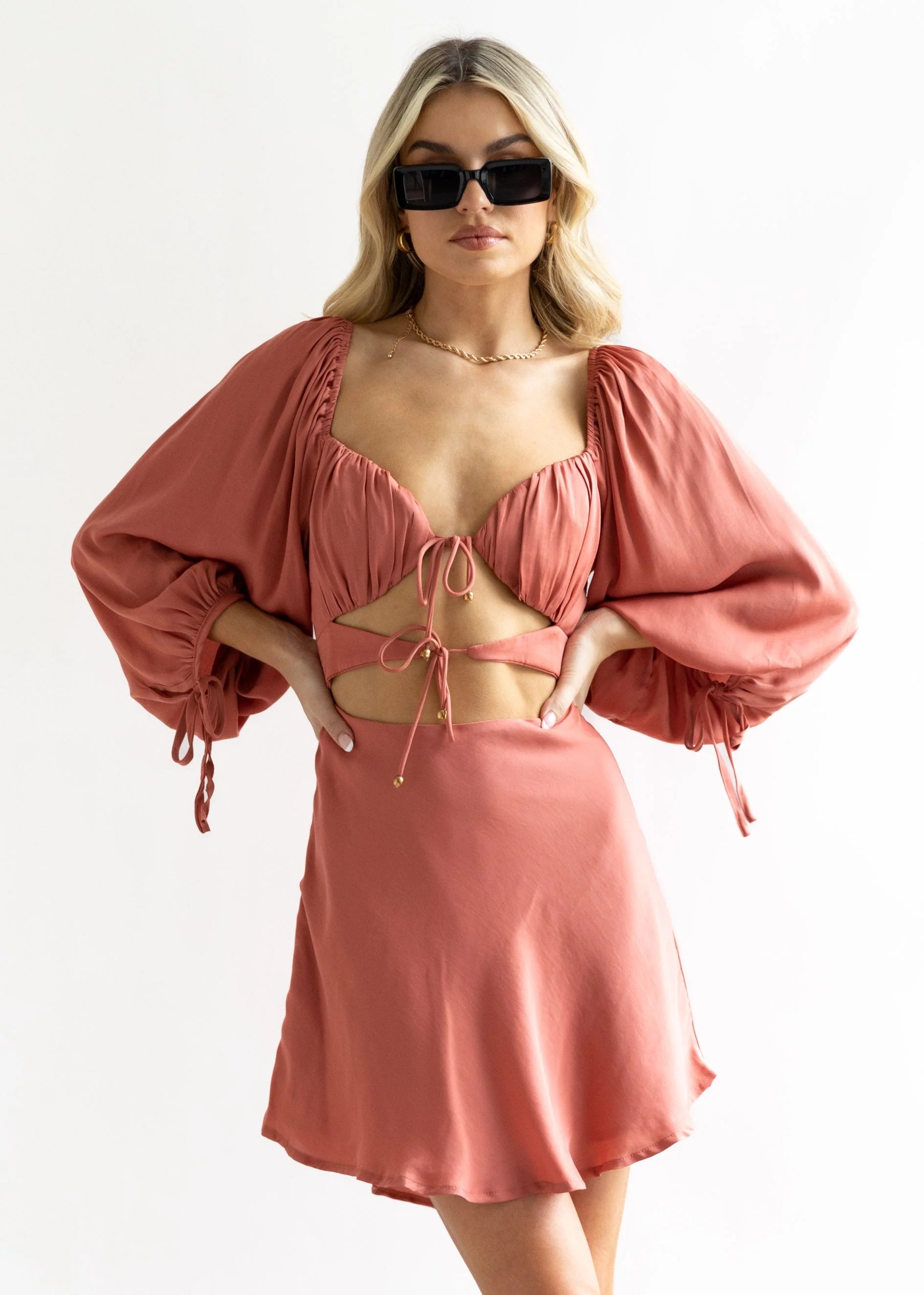 Beach Club Dress - Rose