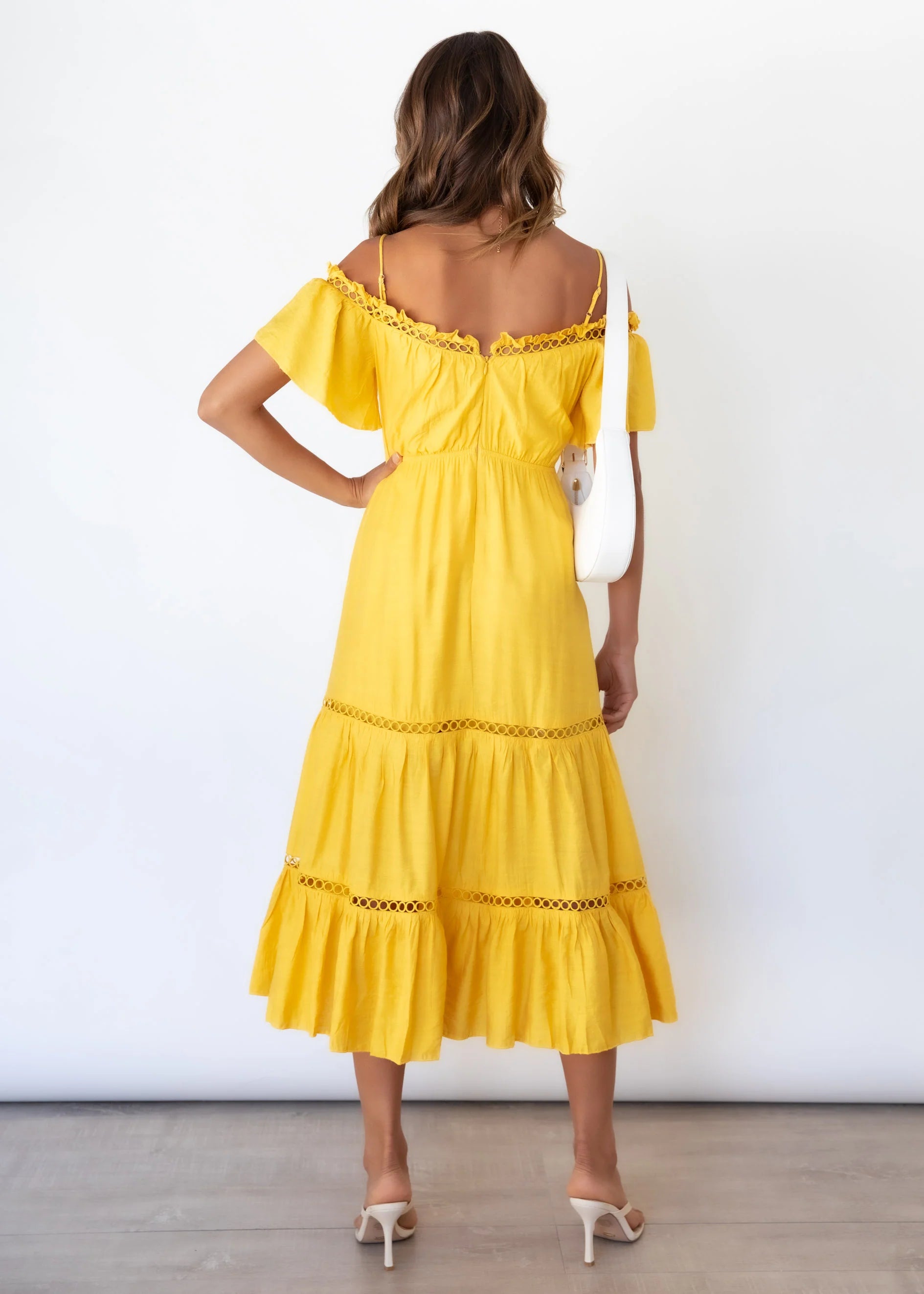 Fools Love Midi Dress - Sunshine