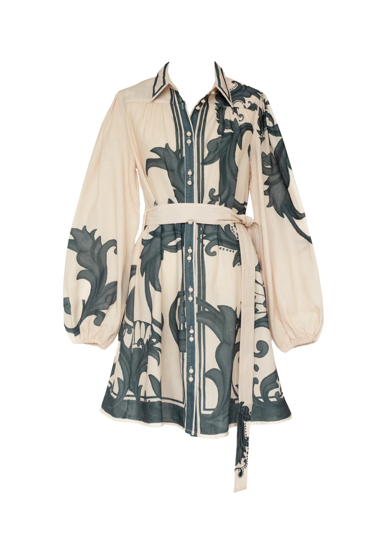 Nicoletta Dress - Cream Zayna