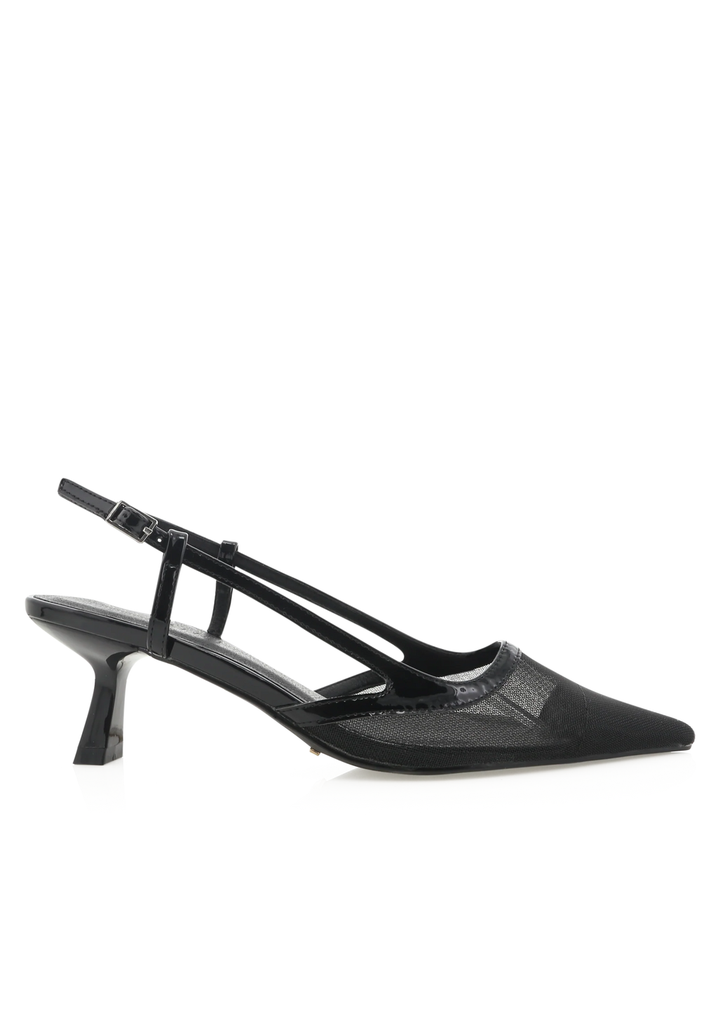 Hawley Heels - Black Mesh