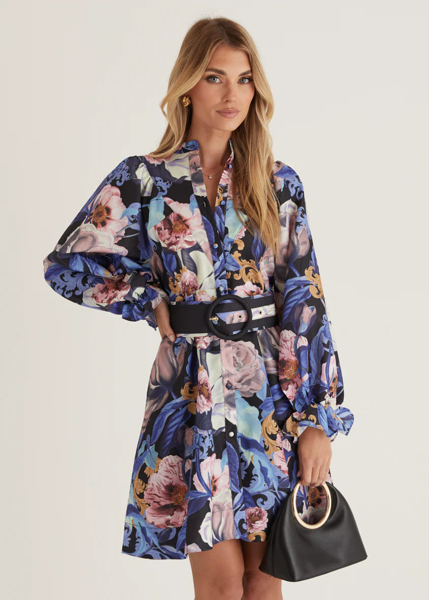 Angelina Dress - Azure