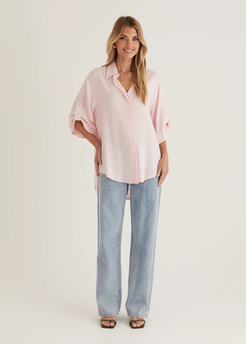 Kinsley Shirt - Pink