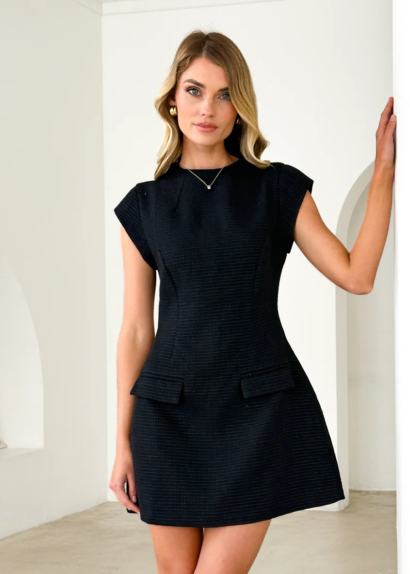 Athena Dress - Black