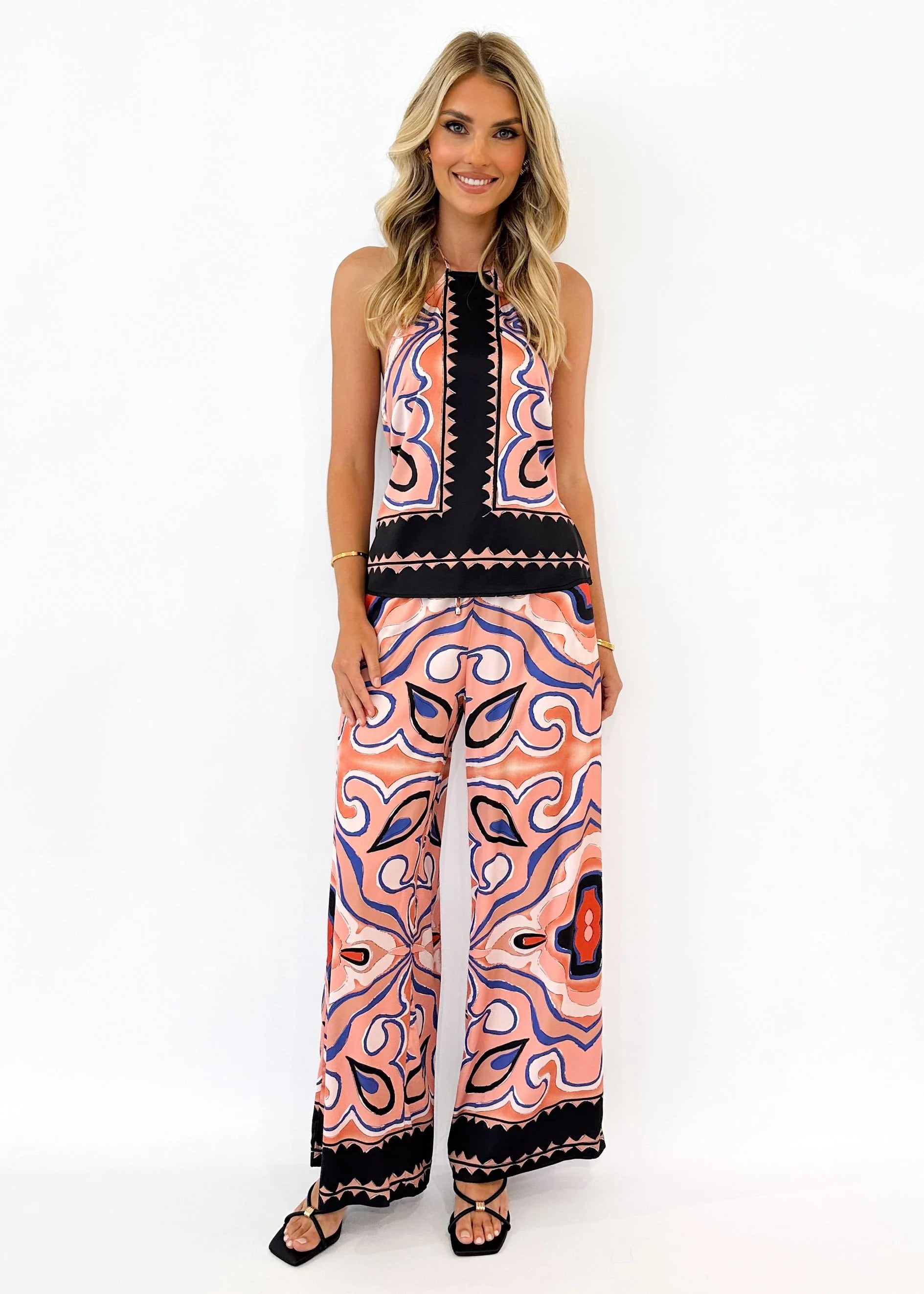 Jayslo Pants - Peach Swirl