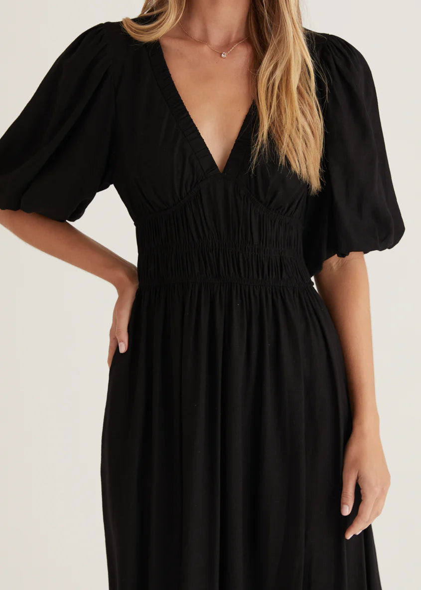Mecca Maxi Dress - Black