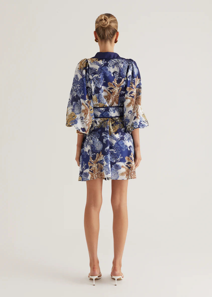 Tavana Dress - Navy Chateau