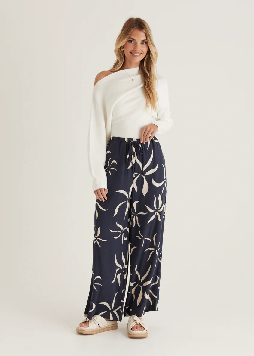 Hunter Pants - Navy Ayana