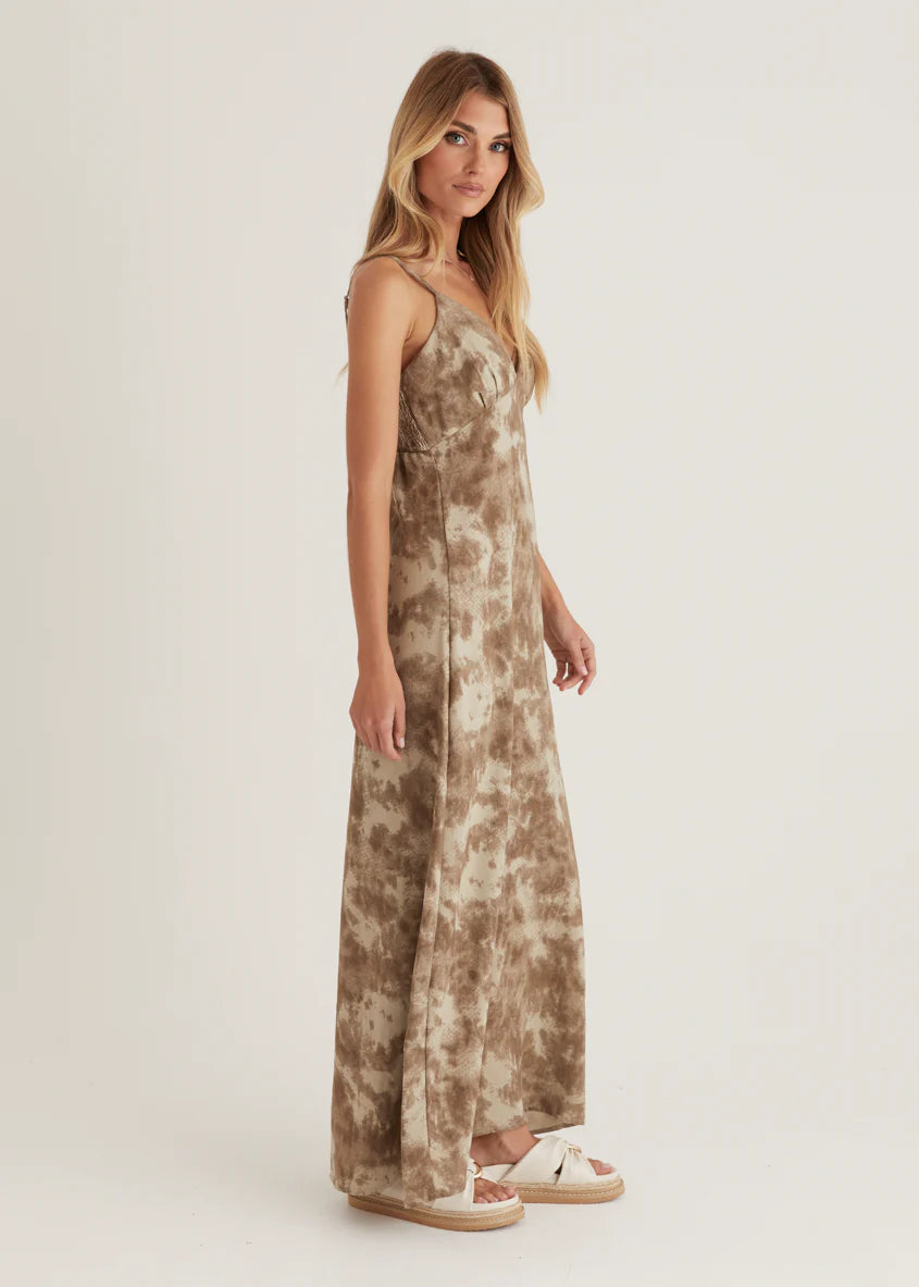 Emery Maxi Dress - Walnut