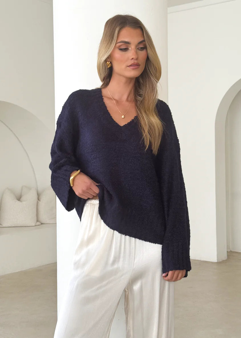 Shanti Sweater - Navy