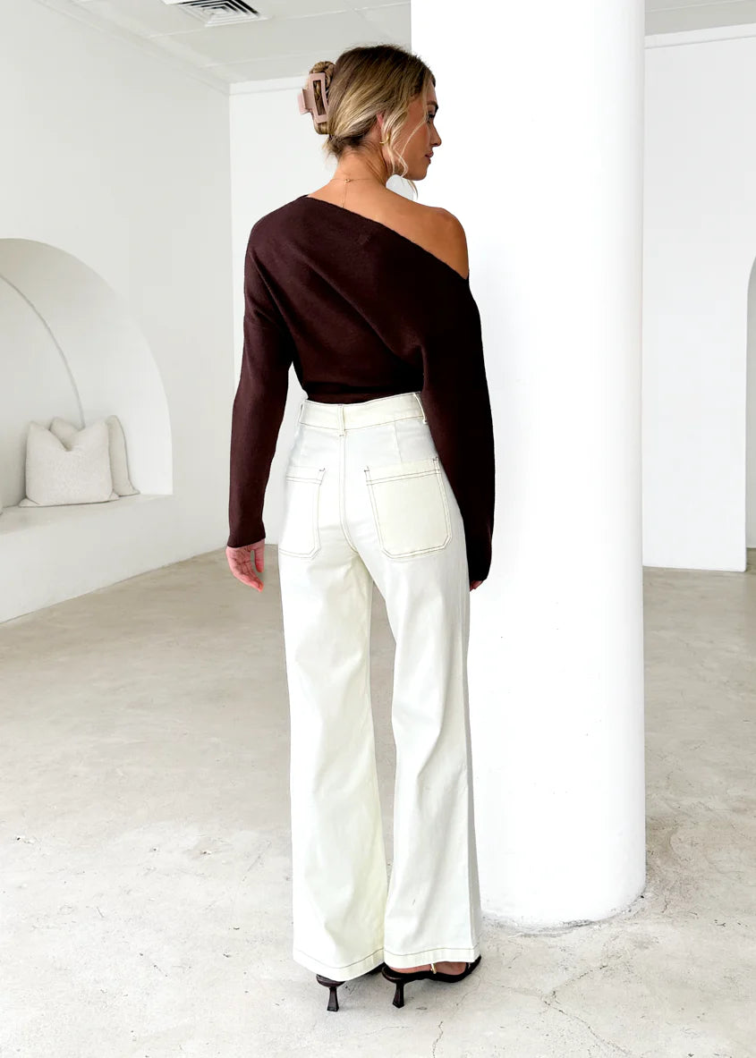 Carmina Stretch Jeans - Sand