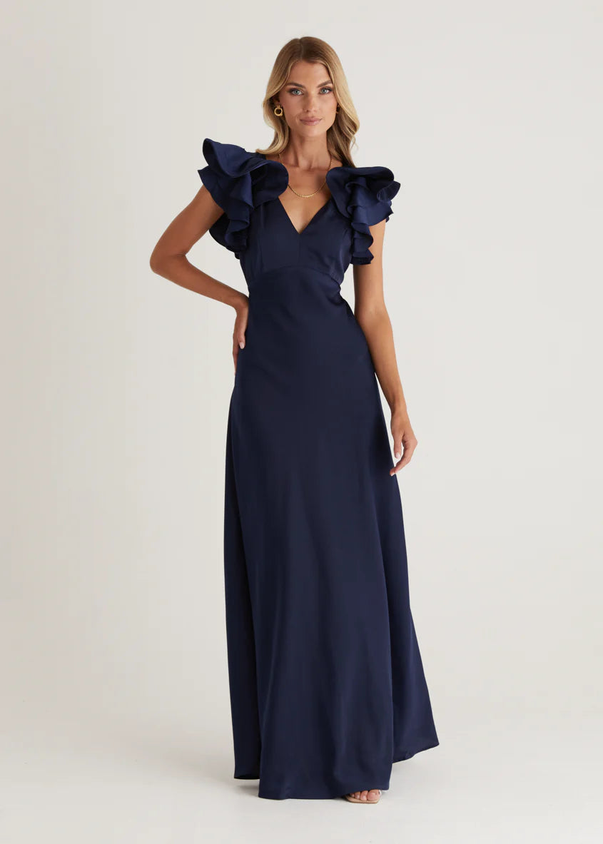 Dali Maxi Dress - Navy