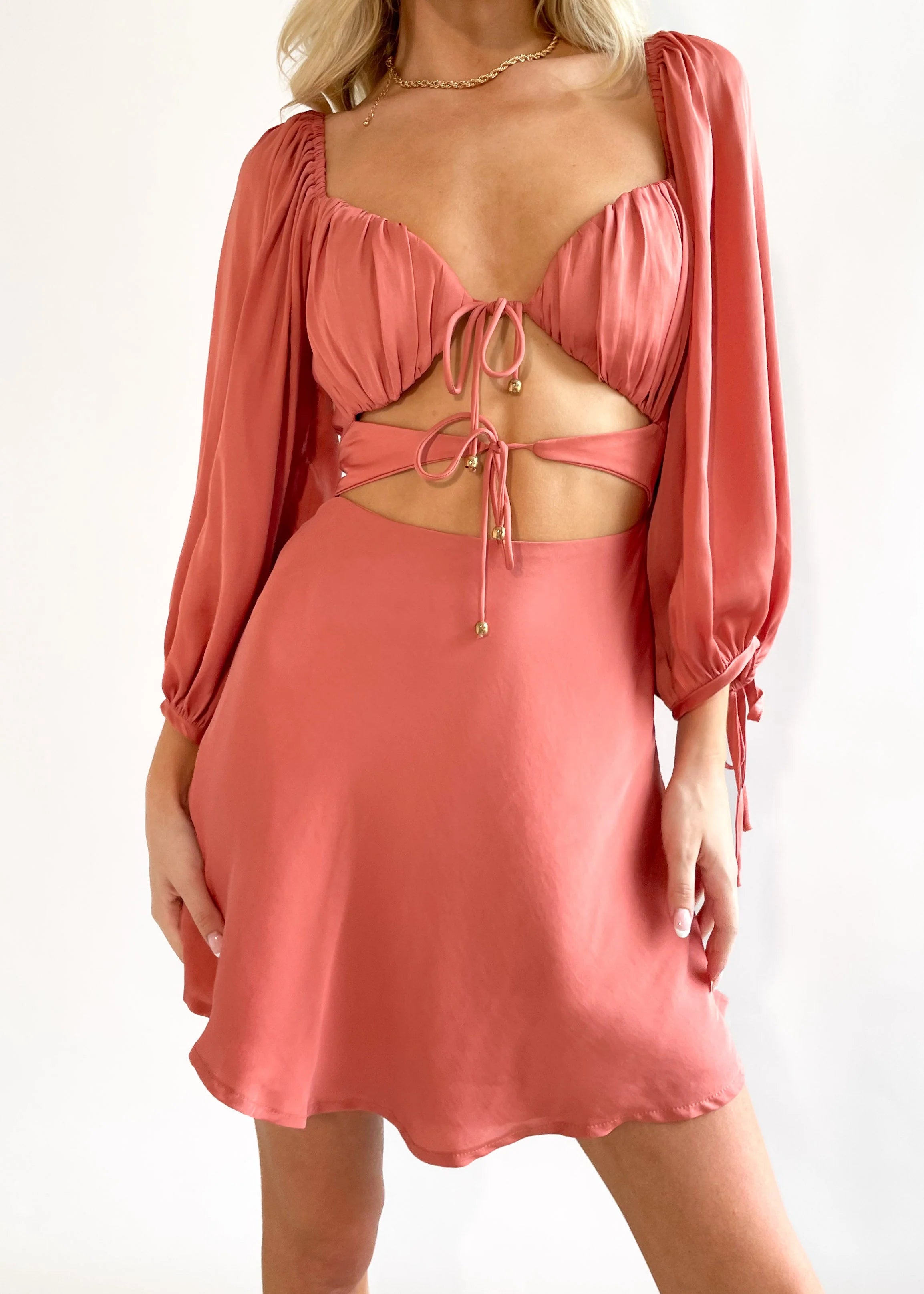 Beach Club Dress - Rose