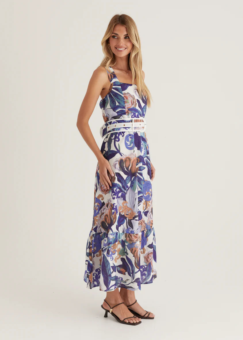 Wisteria Maxi Dress - Donatella Azure