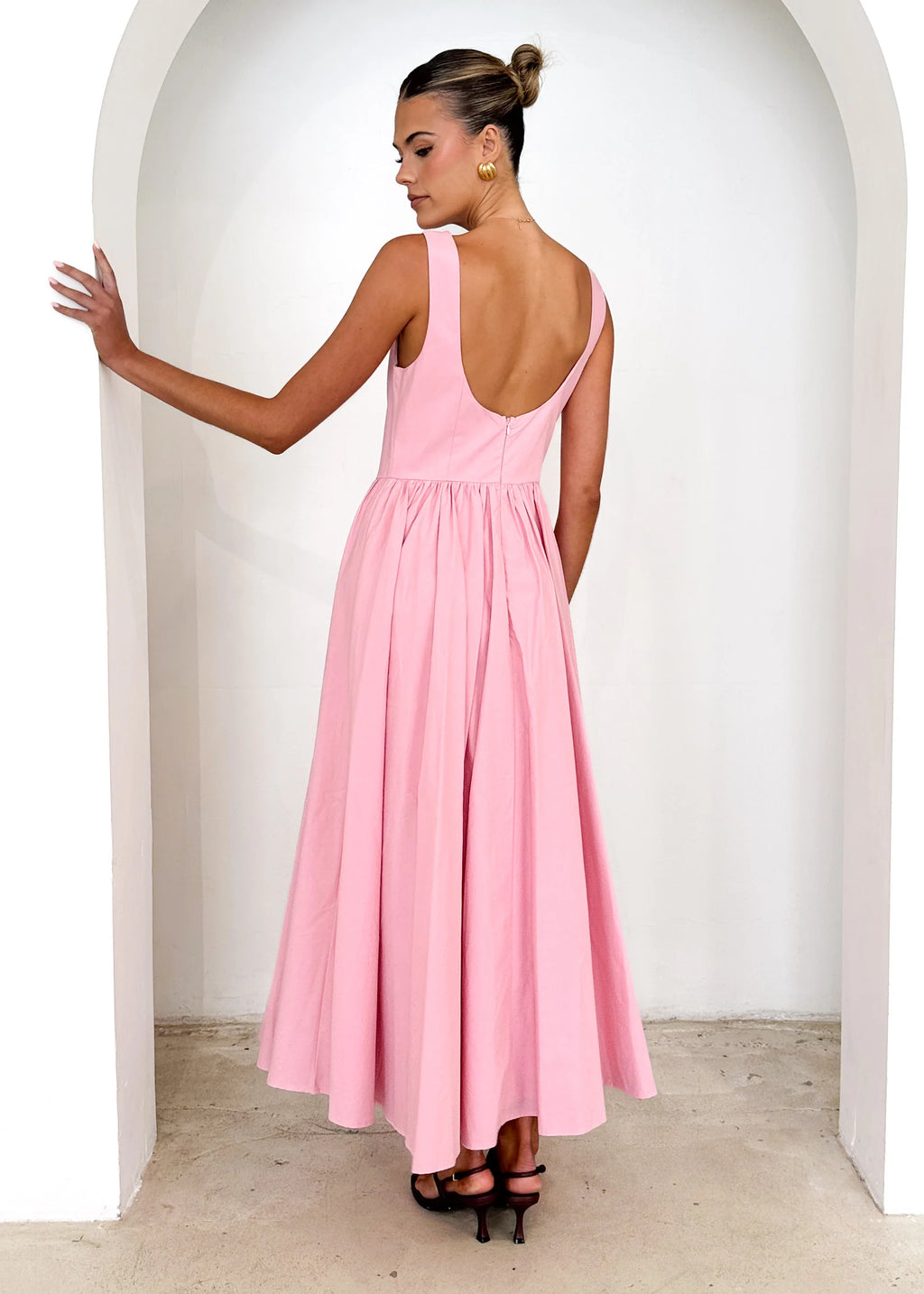Bessie Maxi Dress - Pink