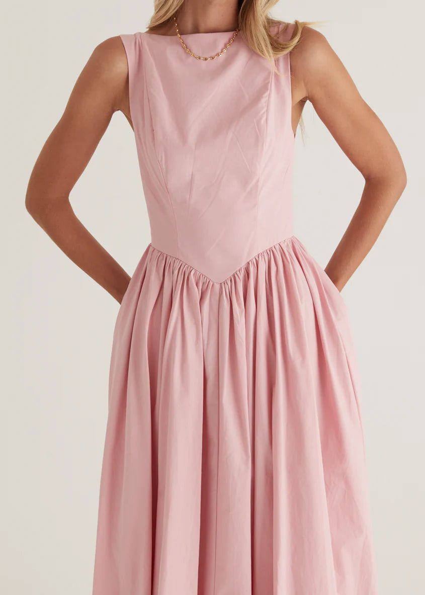 Bessie Maxi Dress - Pink