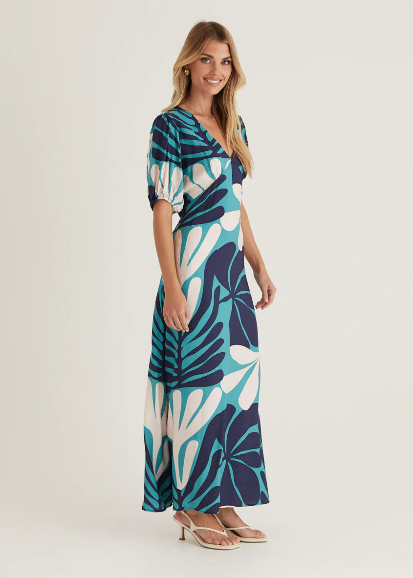 Tropez Maxi Dress - Mystic