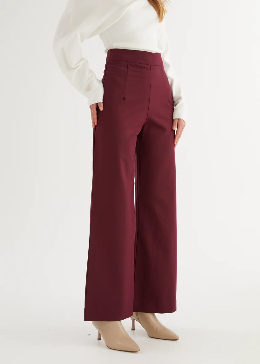 Newport Pants - Wine