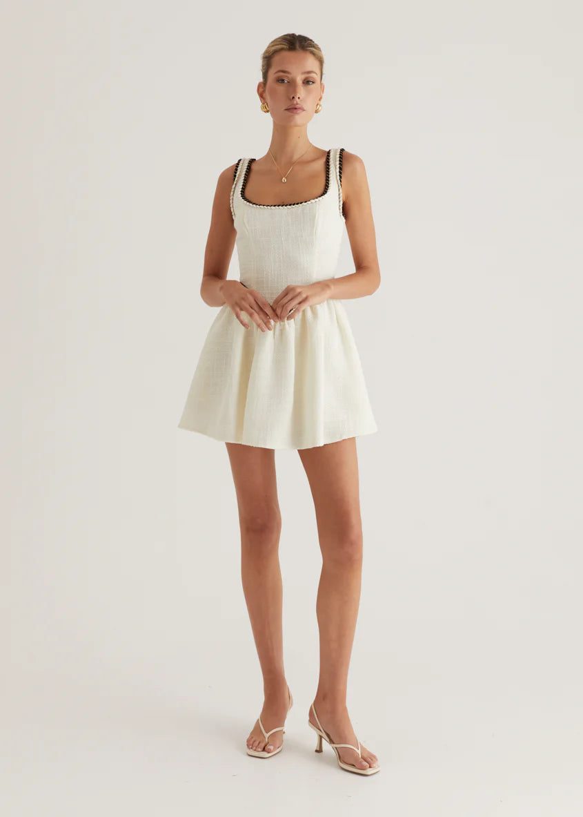 Nirvada Dress - Cream