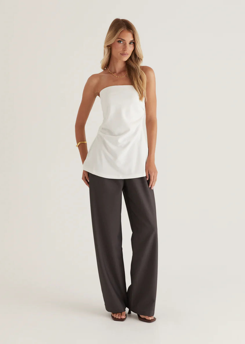 Kimili Strapless Top - Off White