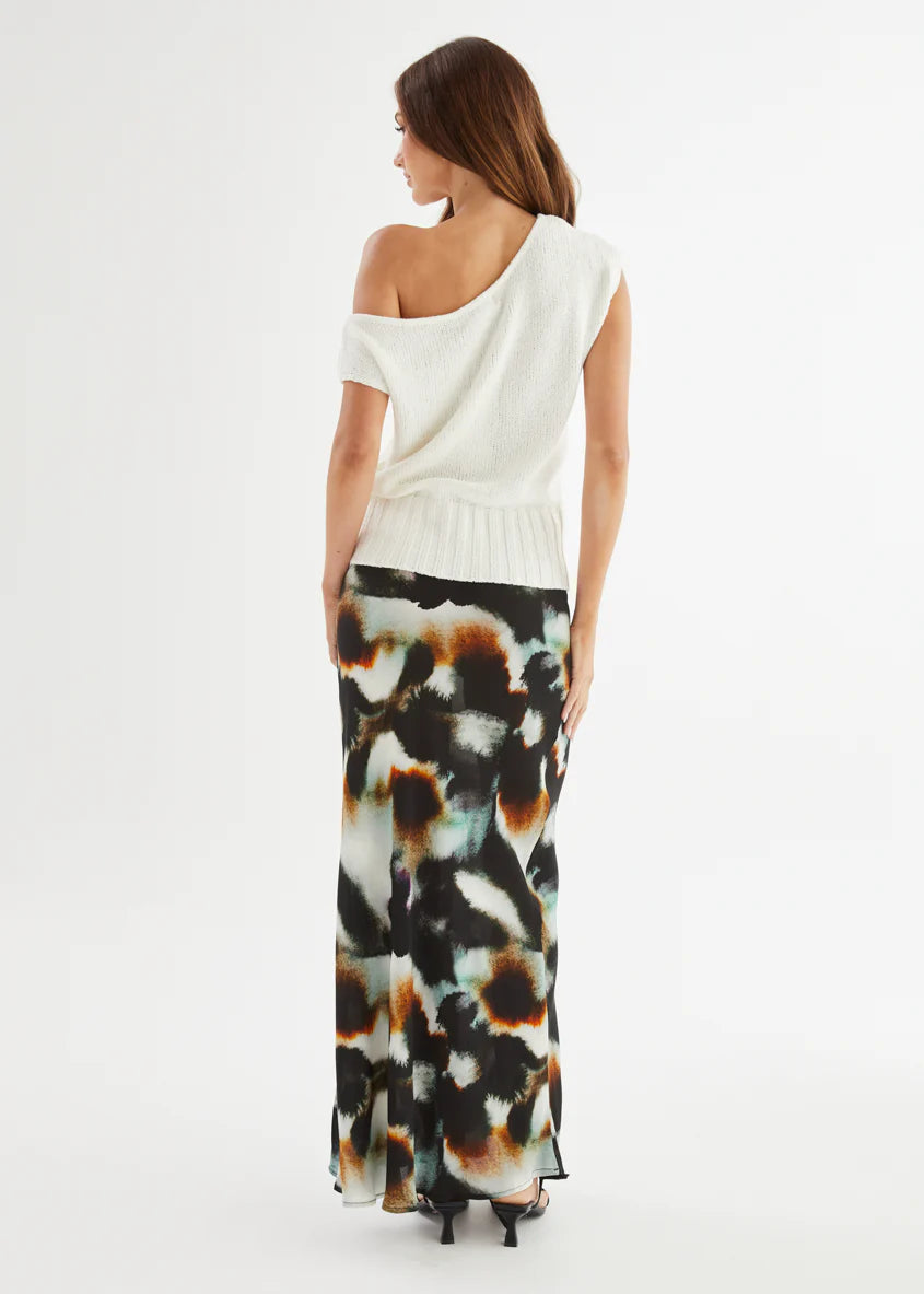 Milana Drop Shoulder Top - Off White